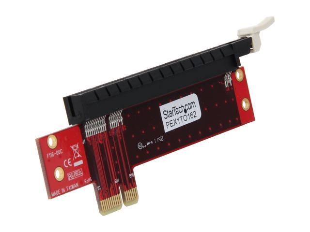 Overleving maandelijks wees gegroet StarTech.com PCI Express X1 to X16 Low Profile Slot Extension Adapter Card  Model PEX1TO162 - Newegg.com