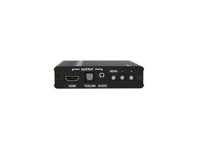 StarTech HDMI DVI to HDMI DVI Video Converter Scaler with Audio ...