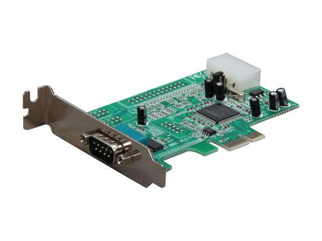 StarTech.com Low Profile Native RS232 PCI Express Serial Card with 16550 UART Model PEX1S553LP