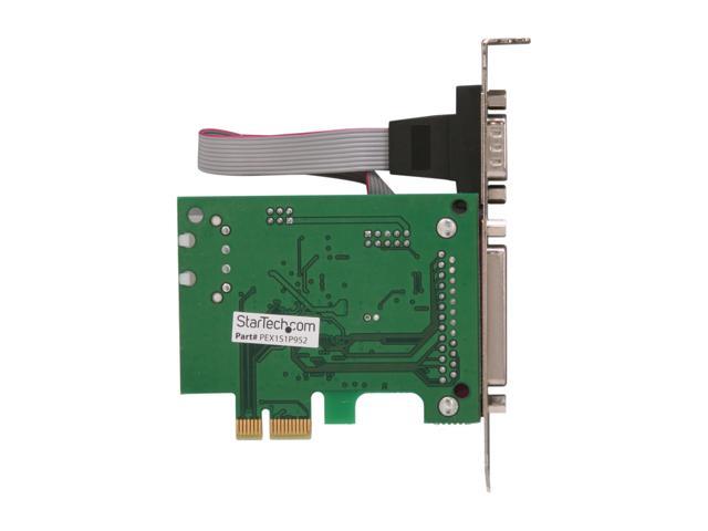 Startech Com S P Native Pci Express Parallel Serial Combo Card With