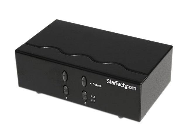 StarTech.com ST222MXA 2x2 VGA Matrix Video Switch Splitter with Audio