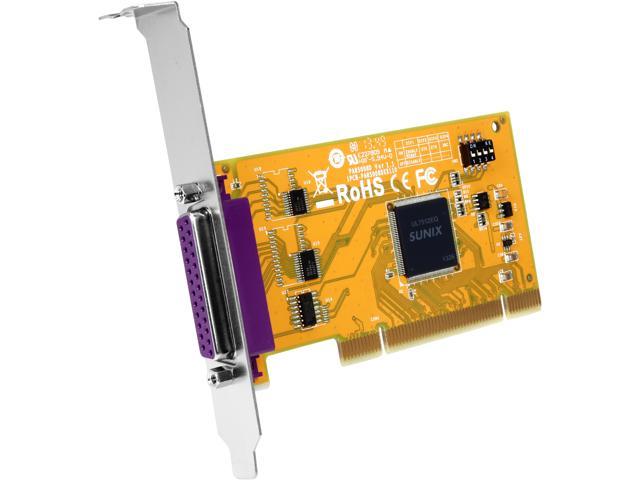 StarTech.com 1 Port PCI Parallel Adapter Card with Re-mappable Address Model PCI1PM