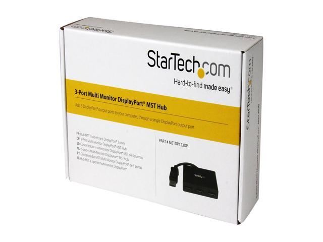 StarTech.com MSTDP123DP DisplayPort to DisplayPort Multi Monitor ...