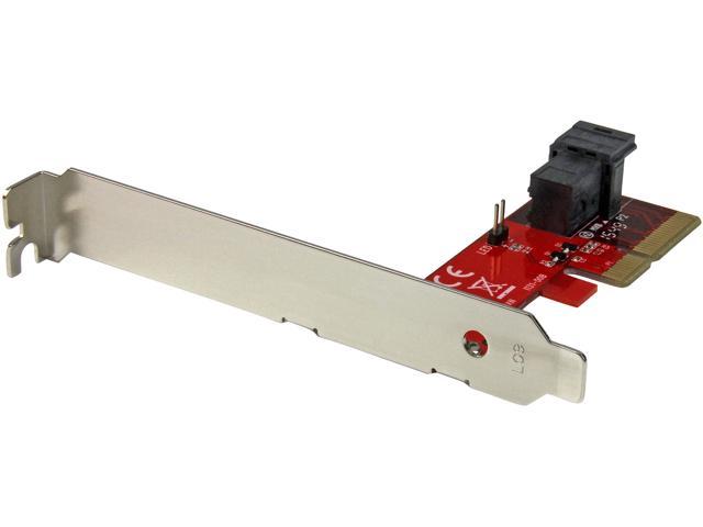 StarTech.com x4 PCI Express to SFF-8643 Adapter for PCIe NVMe U.2 SSD Model PEX4SFF8643