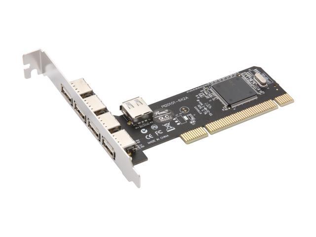 Rosewill NEC 4+1 Port USB2.0 PCI CARD Model RC-101