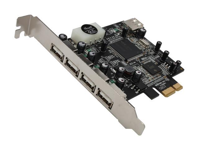 Rosewill NEC 4+1 Ports USB 2.0 PCIE Card Model RC-503