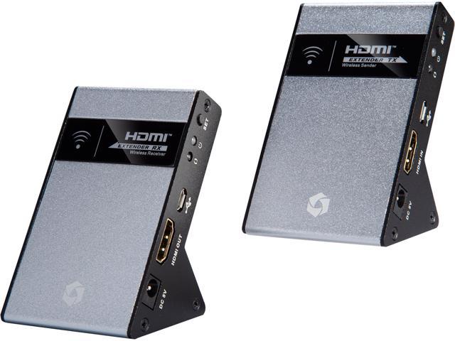 Rosewill Wireless HDMI 4K Extender Video & Audio Transmitter & Receiver | Supports 1080P@60Hz and 4K@30Hz with 60ft Range | Works with PC, Video Game Consoles, Streaming Devices, More (RCHE-20002)
