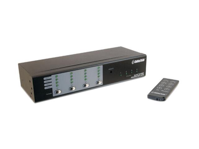 C2G 39974 TruLink 4x4 UXGA Video Matrix Switch with 3.5mm Audio