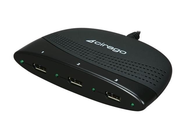 Open Box: Cirago HDX3DP01 HydraDisplay X3 DisplayPort Multimonitor ...