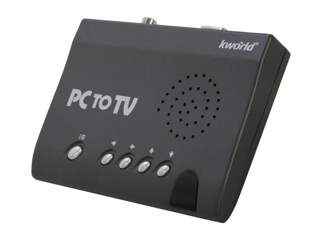 KWorld PlusTV PC to TV Converter SA235 USB 2.0 - View Your PC/Laptop Contents on TV