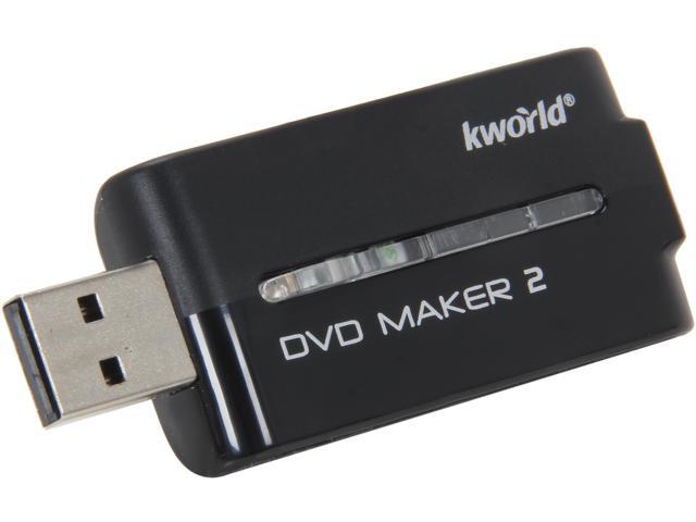 KWorld USB Video Editing Device VHS to DVD Maker 2 with Cyberlink Power Direct 7 software