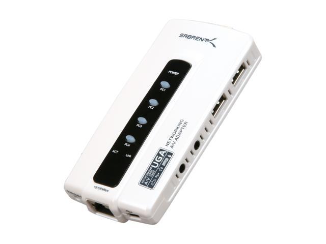 SABRENT USB-DAAH USB 2.0 Network A/V External Video Card Adapter