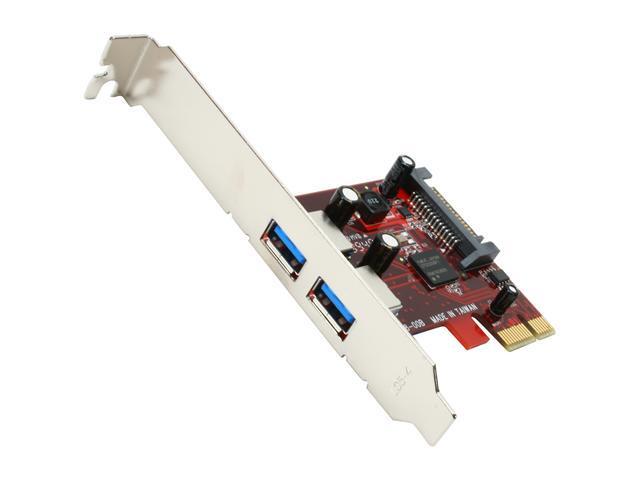 VANTEC 2-Port SuperSpeed USB 3.0 PCI-E Host Card Model UGT-PC302
