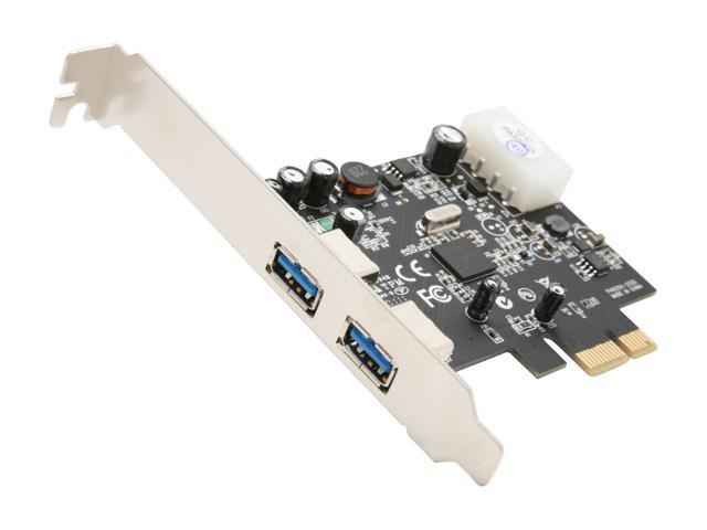 VANTEC 2-Port SuperSpeed USB 3.0 PCI-e Host Card Model UGT-PC312 Renesas/NEC Chip