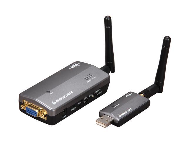 IOGEAR GUW2015VKIT Wireless USB to VGA Kit Media Players & -