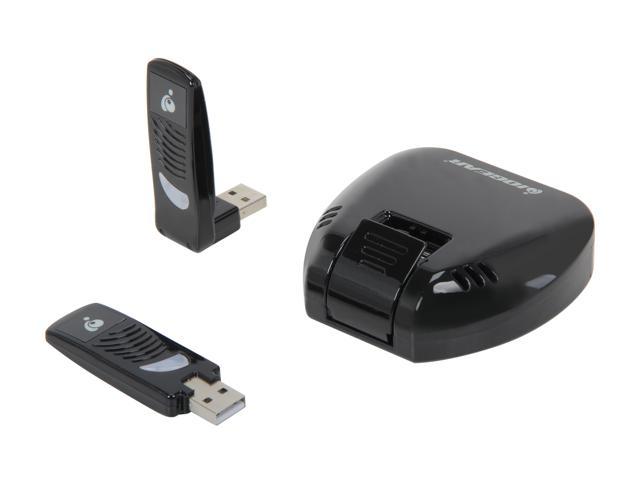 IOGEAR GUWAVKIT3W6 Wireless 1080p Computer to HDTV Kit, 1 HDMI Output (Tri-language Package)