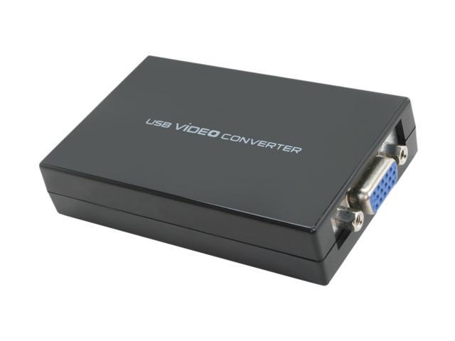 GWC USB2.0 to VGA External Video Card Multi Monitor Adapter - 1920x1200 P