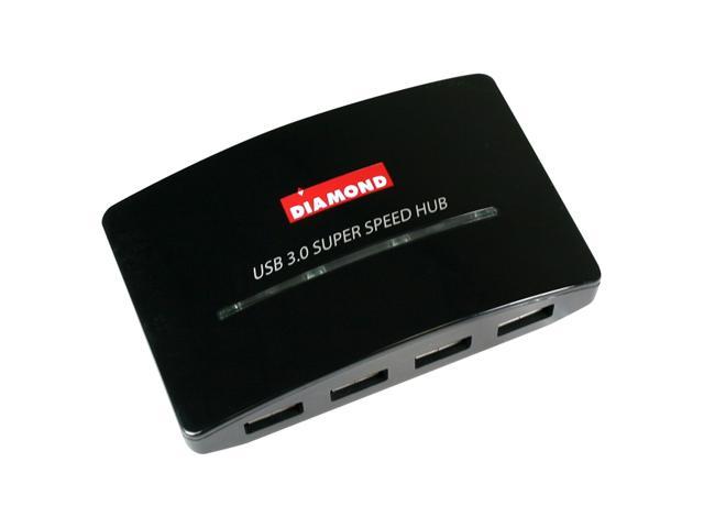 Diamond USB304H Superspeed USB 3.0 Four Port Hub