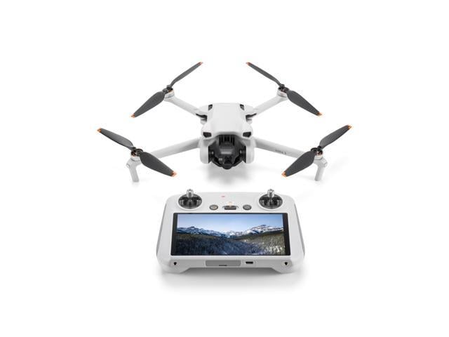 DJI Mini 3 Fly More Combo (DJI RC) – Lightweight and Foldable Mini Camera Drone with 4K HDR Video, 38-min Flight Time, True Vertical Shooting, and Intelligent Features