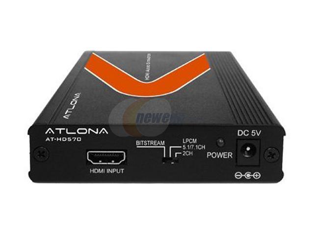 ATLONA HDMI (1.3) Audio De-Embedder with 3D Support AT-HD570