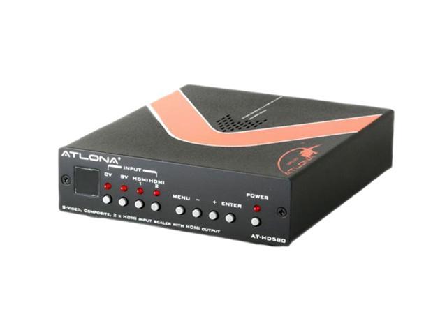 ATLONA Composite / S-Video / Dual HDMI Input Scaler AT-HD580