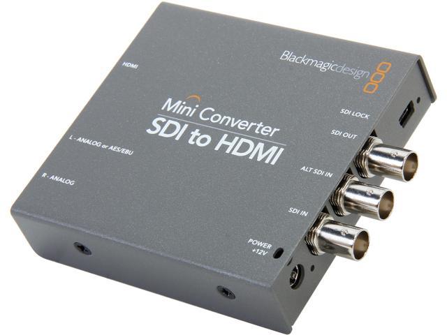 Sdi mini. Blackmagic SDI HDMI. Blackmagic Design SDI to Audio Mini Converter.