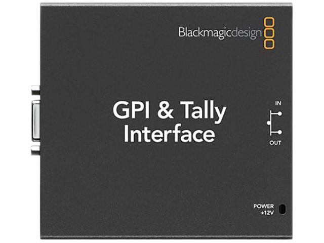 Blackmagic Design GPI & Tally Interface for ATEM Production Switchers ...