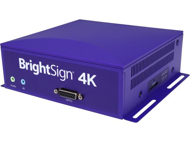 BrightSign 4k 4k242-ww Networked Basic Interactive Player for sale online 