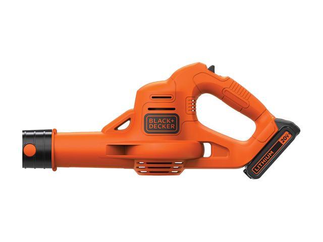 BLACK+DECKER LSW221 Black/Orange Lithium Sweeper