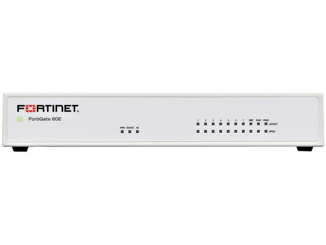 Fortinet FortiGate-60E Network Security / Firewall Appliance - Hardware  Only (FG-60E)