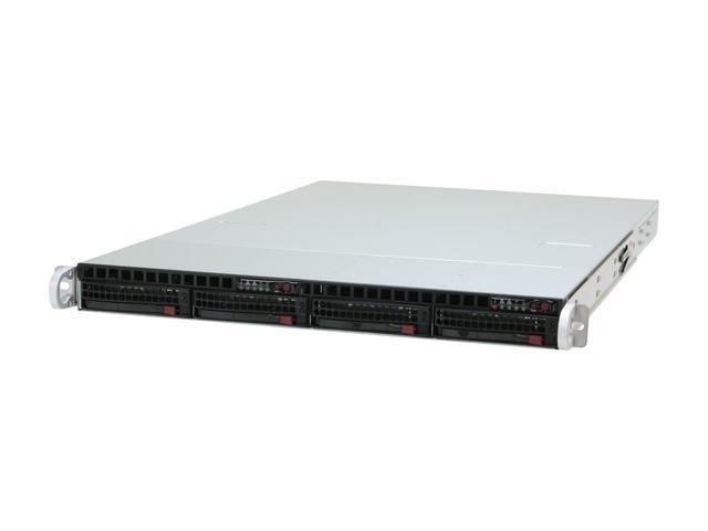 SUPERMICRO AS-1021TM-T+B 1U Rackmount Barebone Server (Two systems) Dual 1207(F) NVIDIA nForce Professional 3600 DDRII 800/667/533