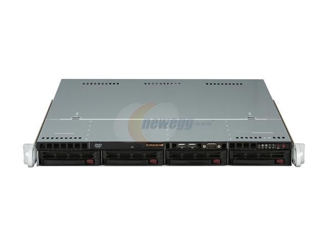 SUPERMICRO SYS-5016T-MTFB 1U Server Barebone Intel X58 LGA 1366 Intel Xeon  5600/5500 Series