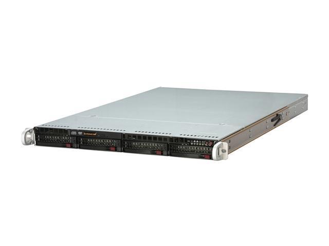 Supermicro SuperServer 6016T-MTLF - Server - rack-mountable - 1U