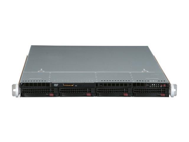 Supermicro SuperServer 6016T-MTLF - Server - rack-mountable - 1U