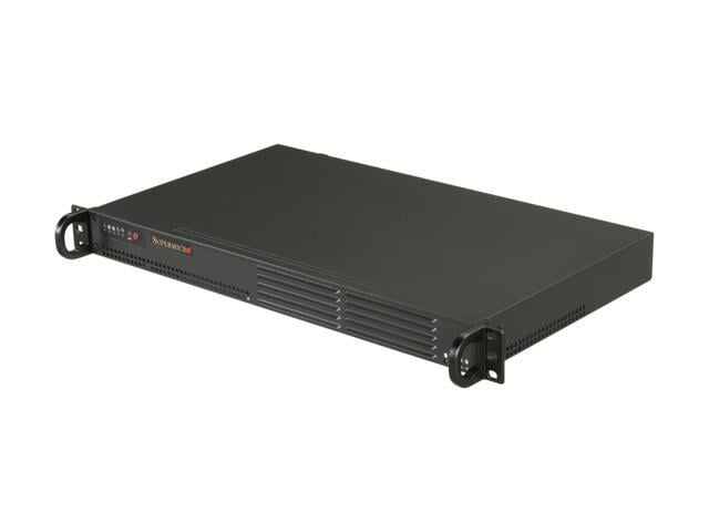 SUPERMICRO SYS-5015A-EHF-D525 1U Intel Atom D525 Dual Gigabit LAN w/ IPMI Server Barebone