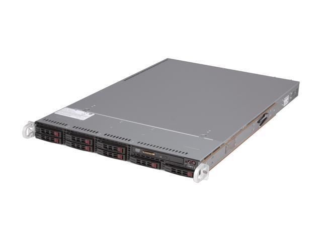 SUPERMICRO SYS-1026T-6RFT+ 1U Rackmount Server Barebone Dual LGA 1366 Intel 5520 DDR3 1333/1066/800