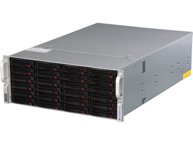 SUPERMICRO SSG-6047R-E1R24N 4U Rackmount Server Barebone Dual LGA 2011 Intel C602 DDR3 1600/1333/1066/800