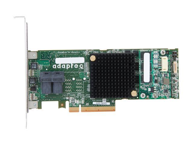 Adaptec 2274300-R PCI-Express 3.0 x8 SATA / SAS 7805Q 8-Ports SAS