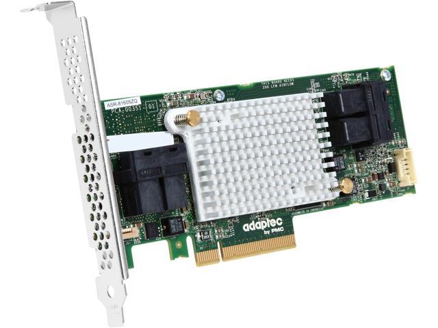 Adaptec 81605ZQ (2281600-R) PCI-Express 3.0 x8 SATA / SAS High