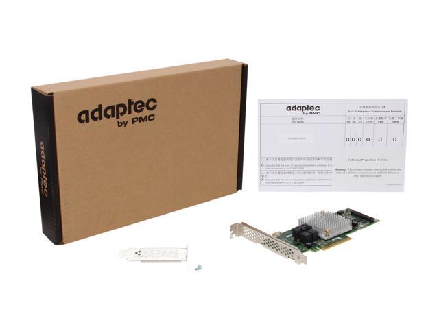 Adaptec 8805 (2277500-R) PCI-Express 3.0 x8 SATA / SAS High Port Count SAS  / SATA RAID Adapters