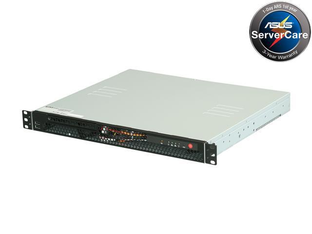 ASUS RS100-X7 1U Rackmount Server Barebone LGA 1155 Intel C202 DDR3 1600/1333/1066
