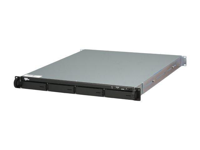 SANS DIGITAL EliteNAS EN104L+B - 1U 4 Bay NAS + ISCSI Rackmount RAID ...