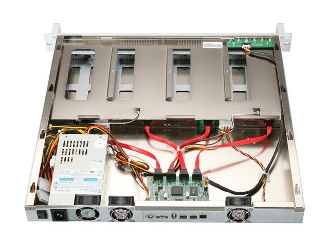 SANS DIGITAL EliteRAID ER104CT 1U 4 Bay SATA To USB 2.0 / ESATA / 1394a ...