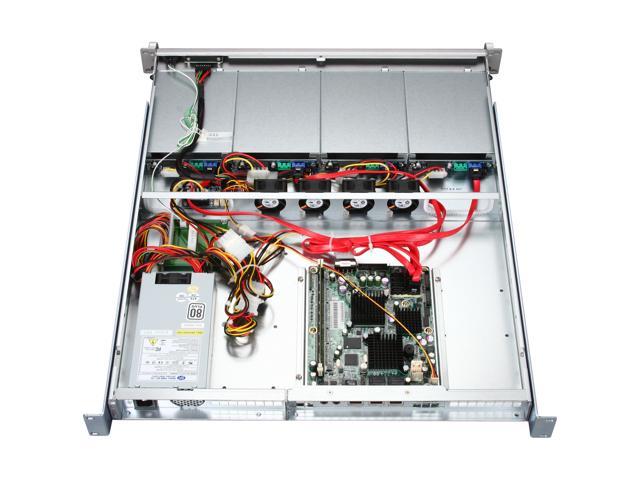 SANS DIGITAL EliteRAID ER104I+ 1U 4 Bay SATA To ISCSI 2x GbE RAID 60 ...