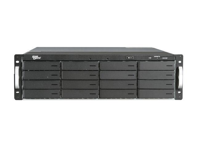 SANS DIGITAL EliteRAID ER316FD+B 3U 16 Bay SAS/SATA To Fibre 4Gbps ...