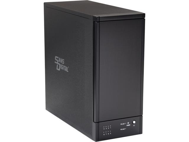 SANS DIGITAL TowerRAID TR8M6G 8-Bay eSATA 6G Port Multiplier RAID Tower w/ 6G PCIe x4 Card