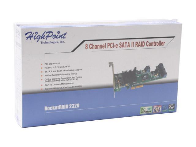 HighPoint RocketRAID 2320 PCI-Express x4 SATA II (3.0Gb/s) RAID 