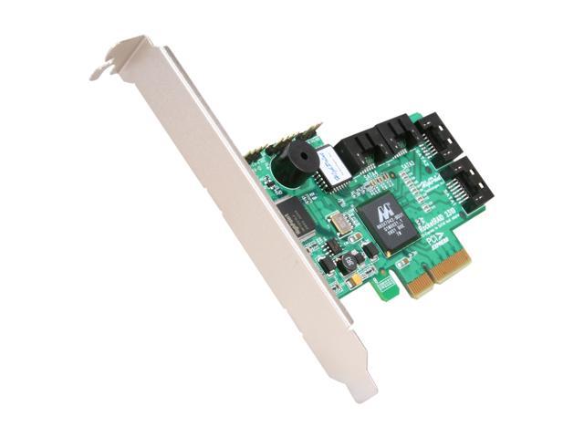 HighPoint RocketRAID 2310 PCI Express x4 (x8 and x16 slot compatible) SATA II (3.0Gb/s) Controller Card