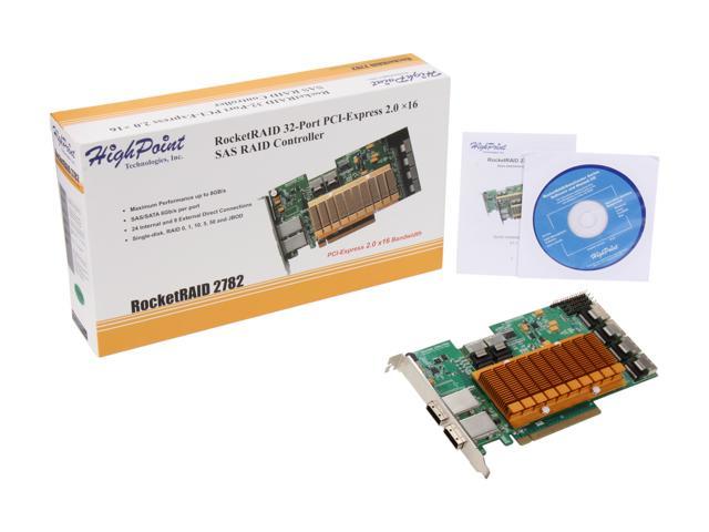 HighPoint RocketRaid 2782 PCI-Express 2.0 x16 SATA / SAS