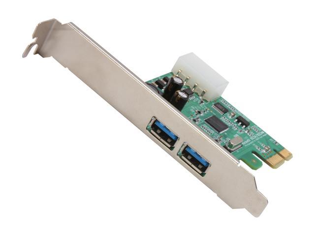 HighPoint RocketU 1022AM PCI-Express 2.0 x1 Low Profile USB 3.0 RAID Controller Card for Mac